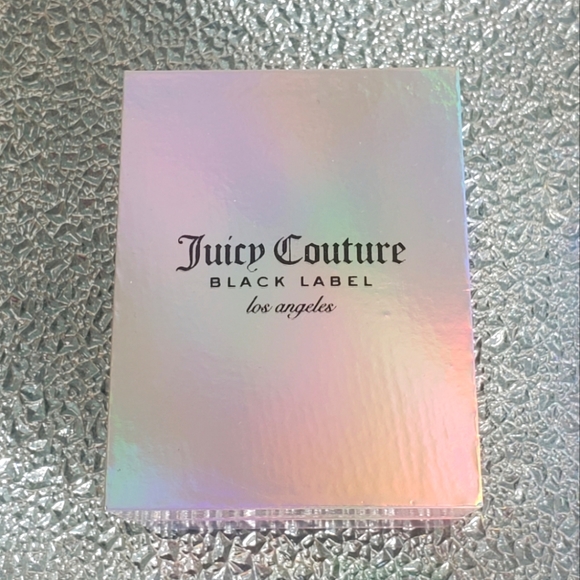 NEW NIB Juicy Couture Wrist Watch Black Label Red Goldtone Rhinestones - Picture 3 of 12